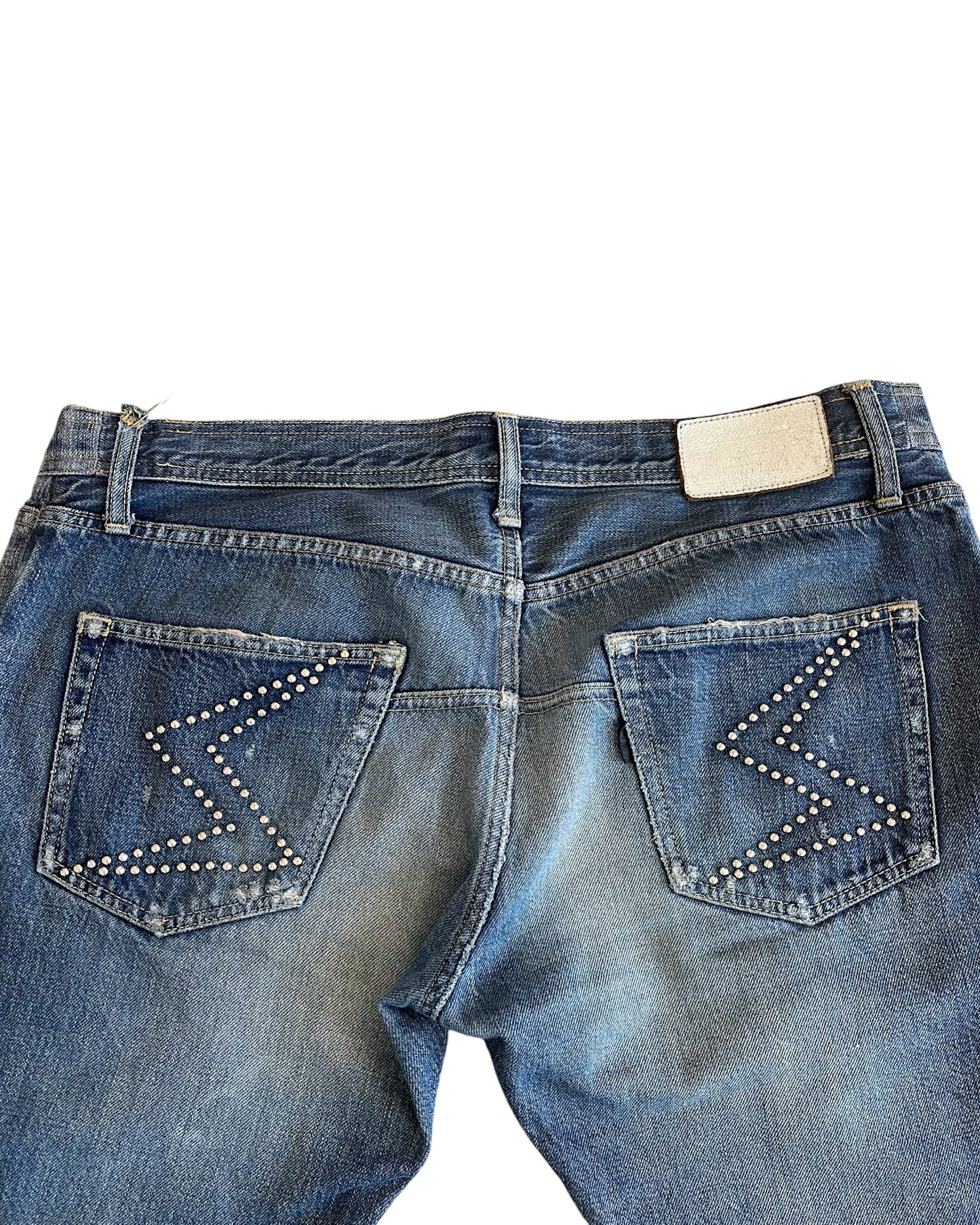 Undercover SS09 'Neoboy' Patti Smith Studded Denim Jeans