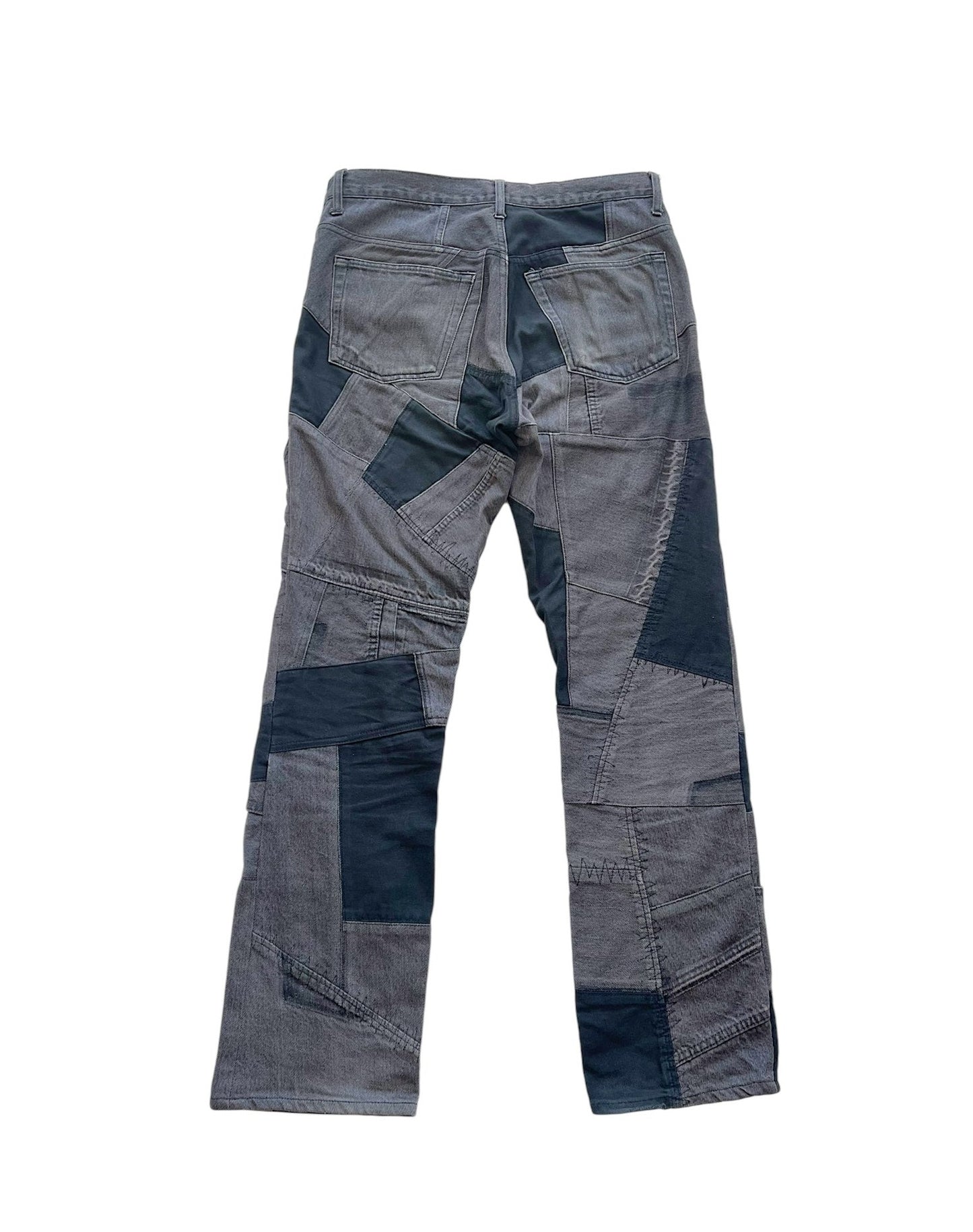 AW2006 Junya Watanabe Reconstructed Patchwork Denim Jeans