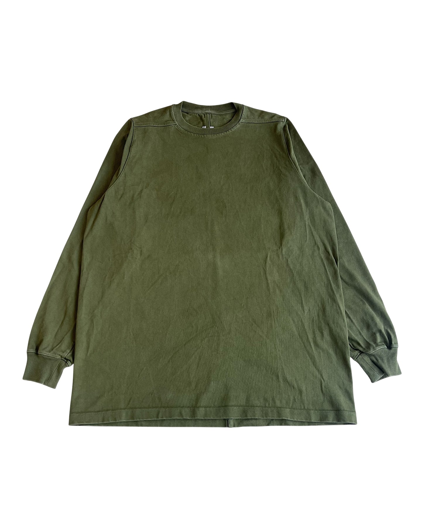 Rick Owens FW18 "Sisyphus" Heavy Cotton Long Sleeve T-Shirt
