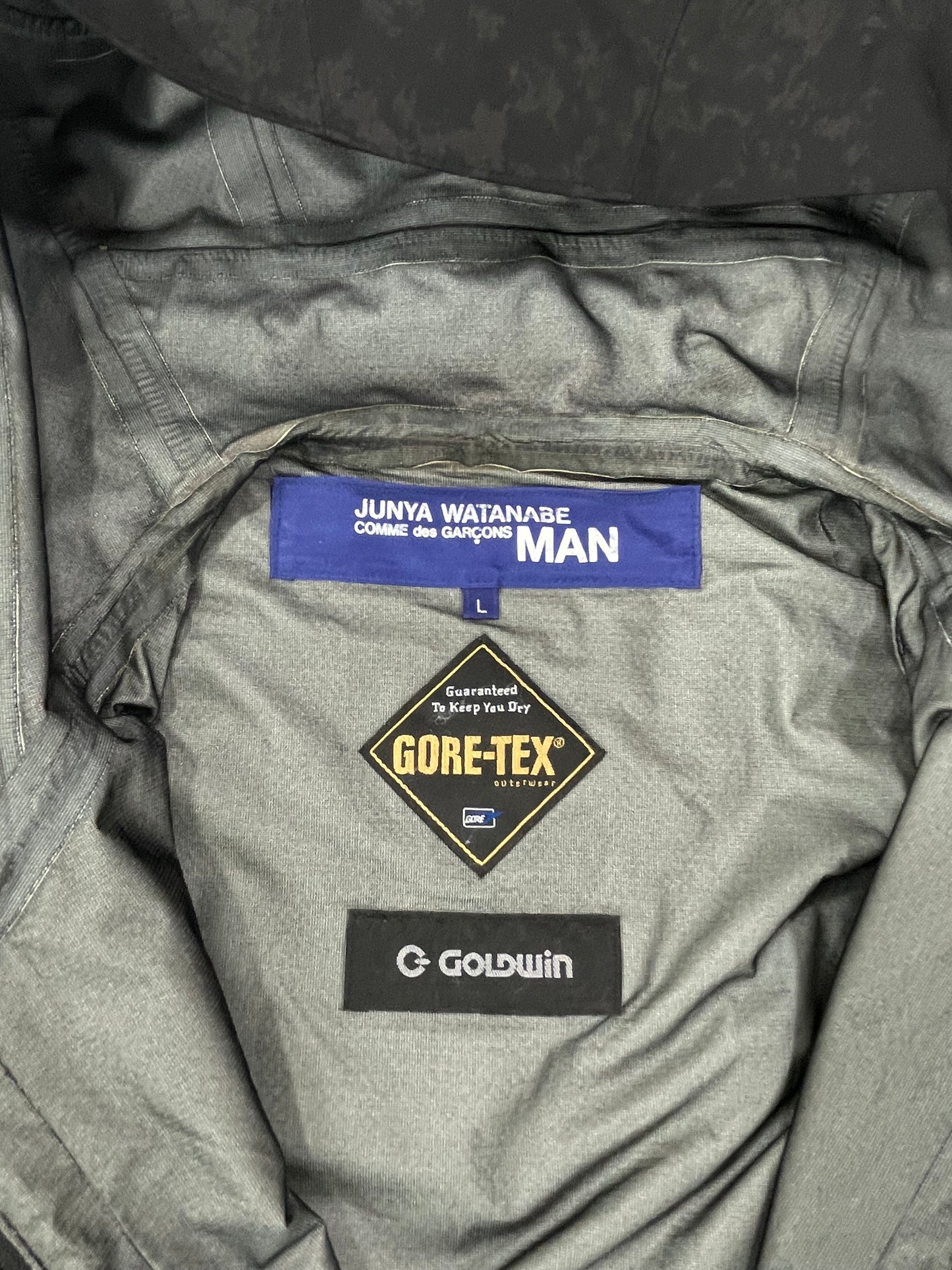 Junya Watanabe Goldwin Gore-Tex SS05 Packable Acid Wash Jacket