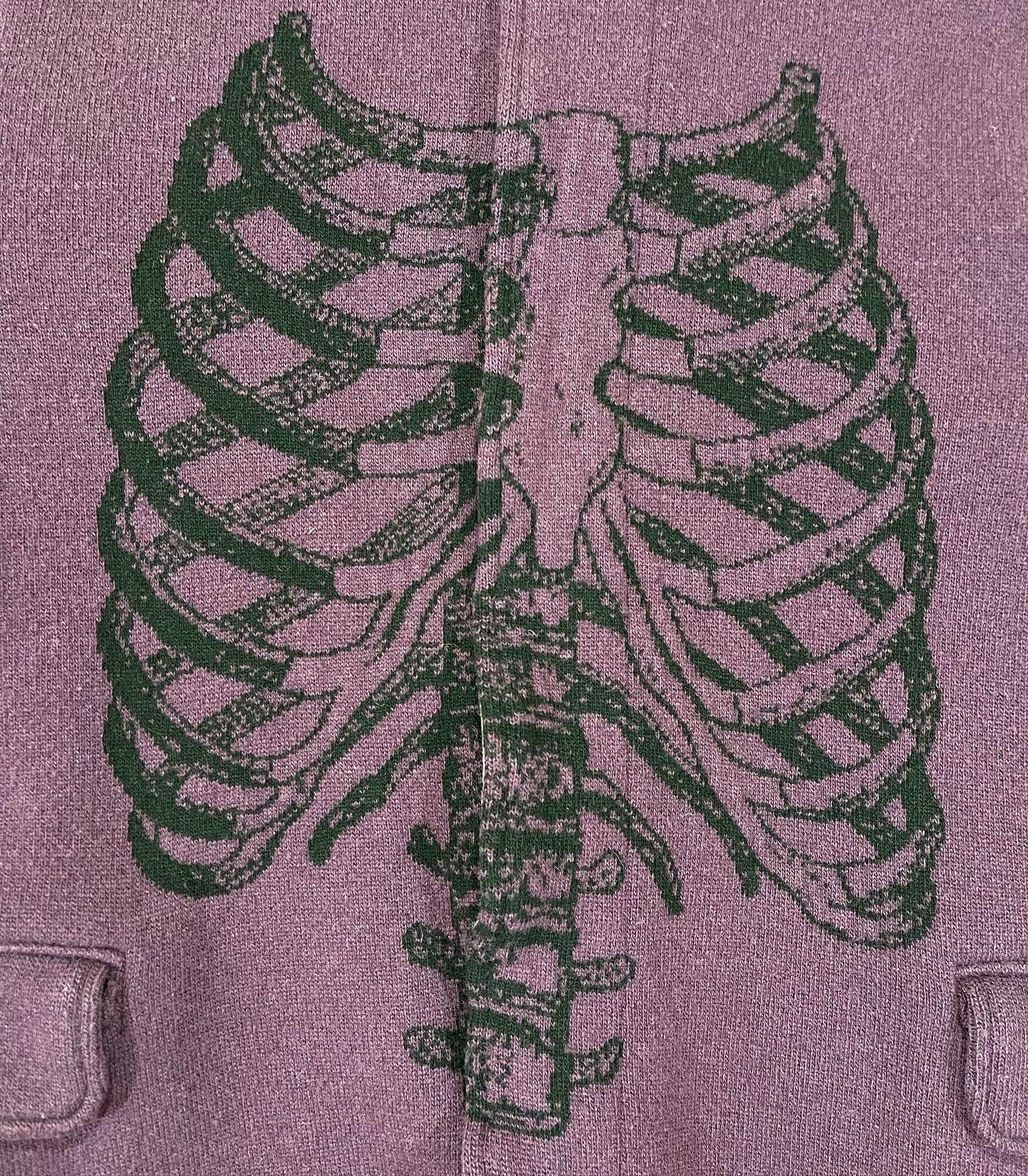 Undercover AW2013 “Anatomicouture” Ribcage Wool Coat