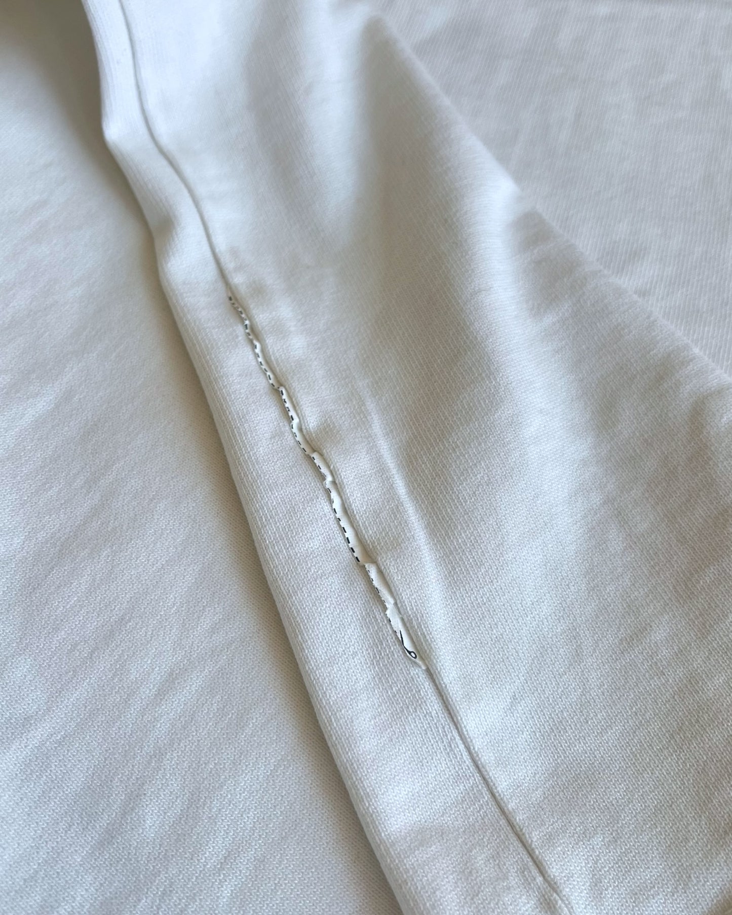 Vetements Pink Logo Oversized Thick Long Sleeve T-Shirt