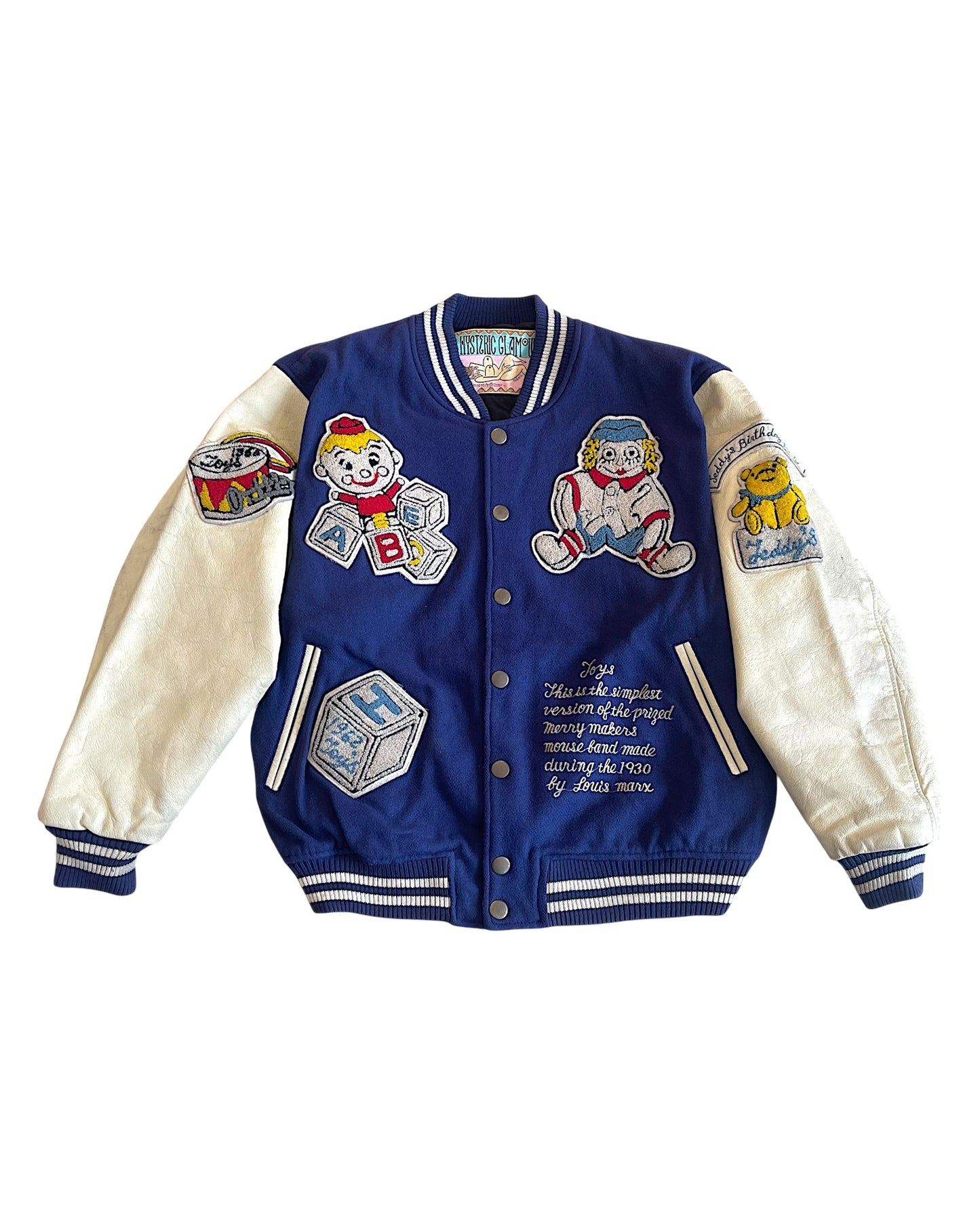 Hysteric Glamour 1980s Louis Marx Toys Varsity Jacket