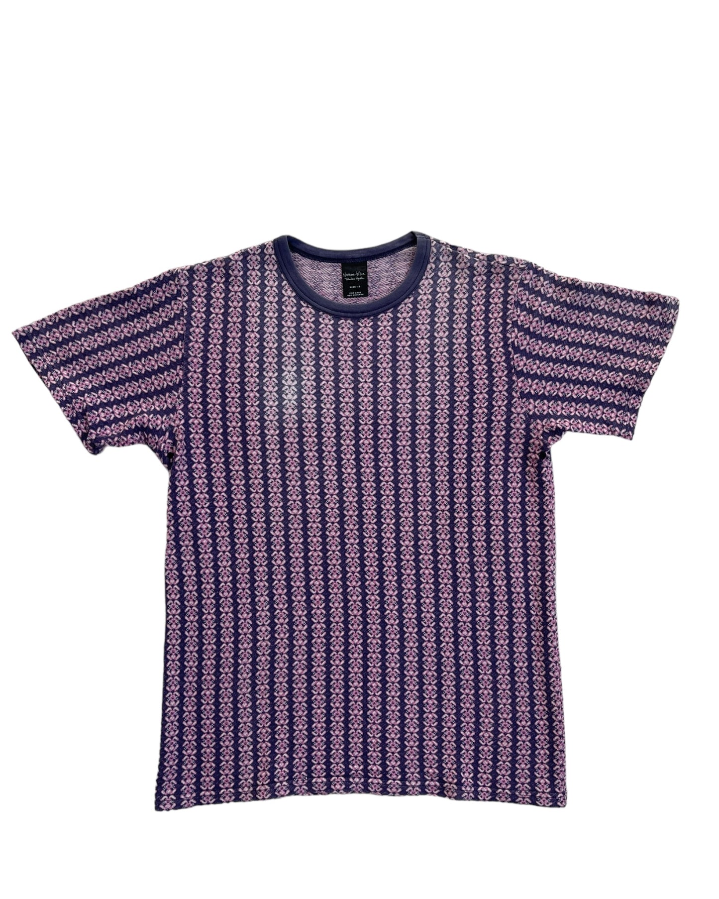 SS/AW 2003 Number (N)ine "Touch Me I'm Sick" Bunny Rabbit Intarsia Knit Top