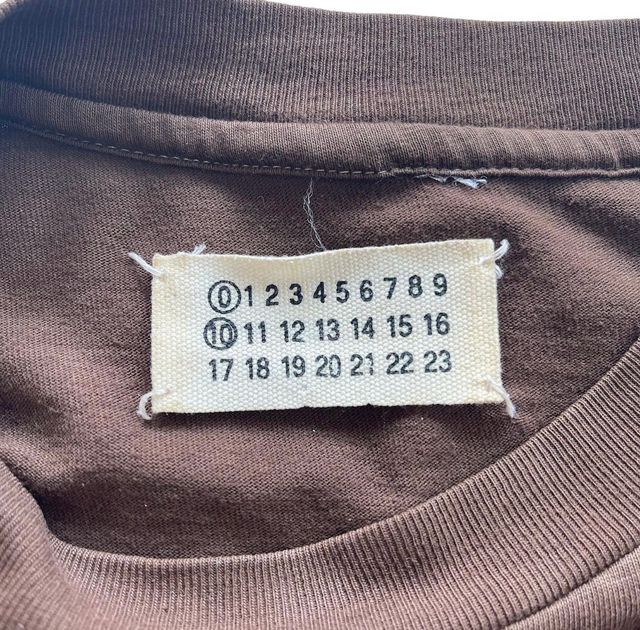AW2004 Maison Martin Margiela Line 0 10 Artisanal Leather Sleeve Shirt