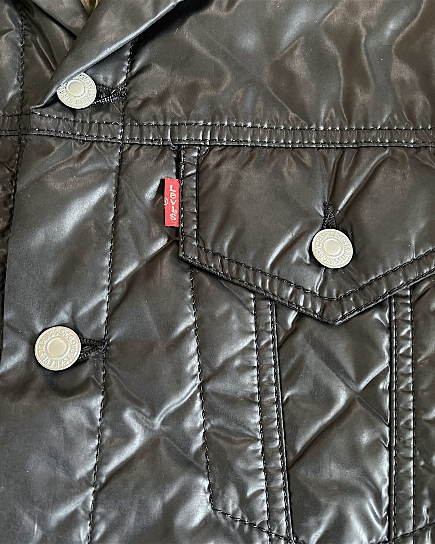 Junya Watanabe x Levi's AW05 Padded Quilted Trucker Jacket