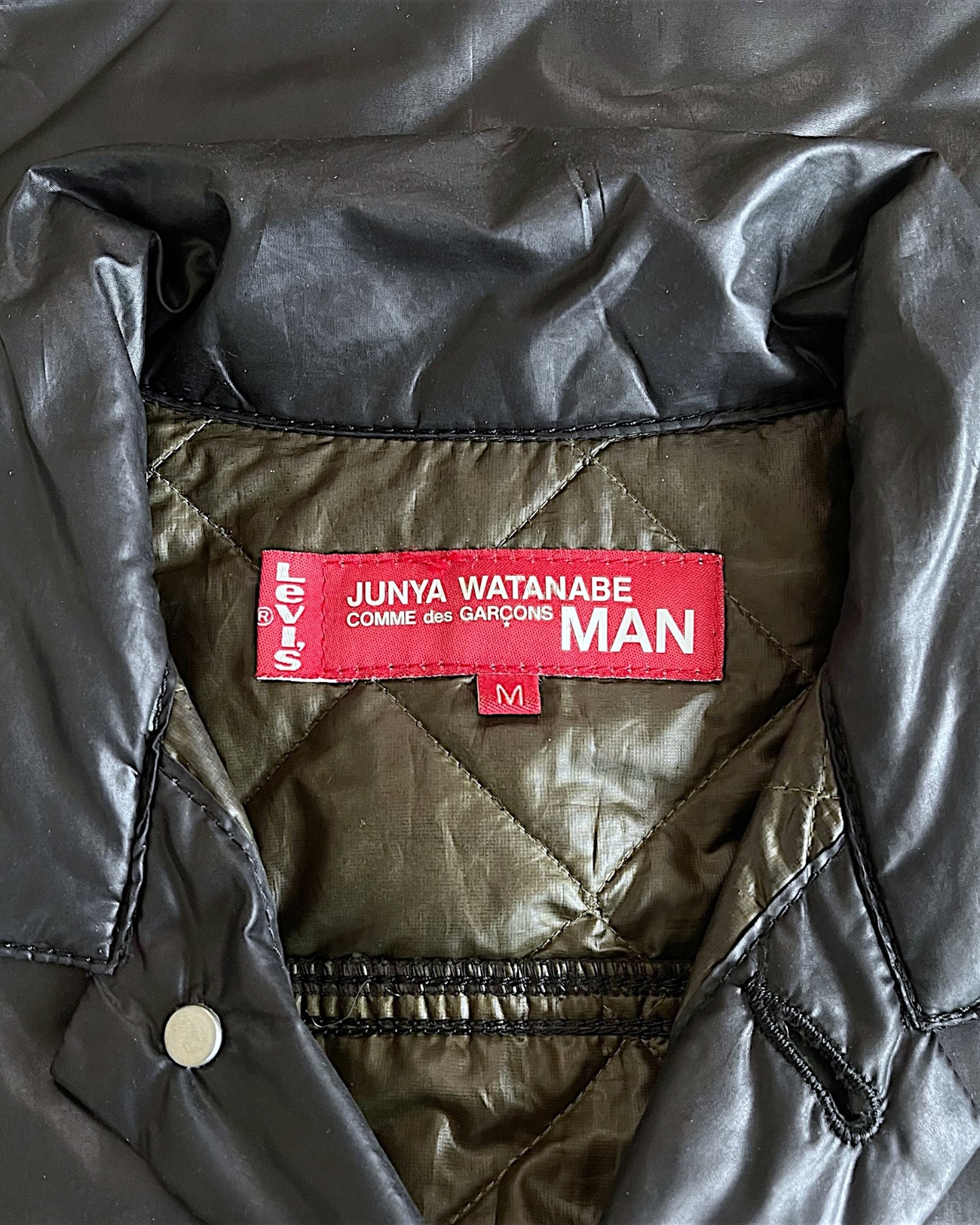 Junya Watanabe x Levi's AW05 Padded Quilted Trucker Jacket