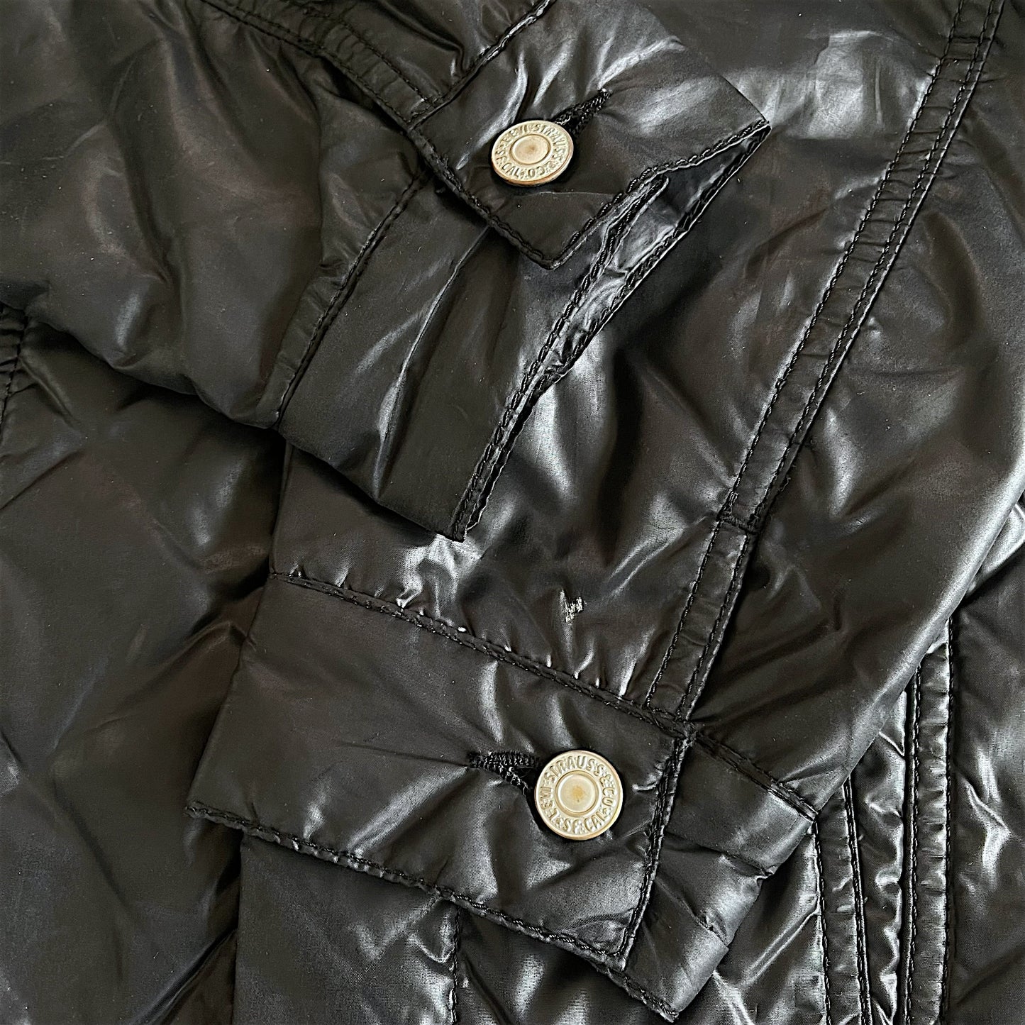 Junya Watanabe x Levi's AW05 Padded Quilted Trucker Jacket