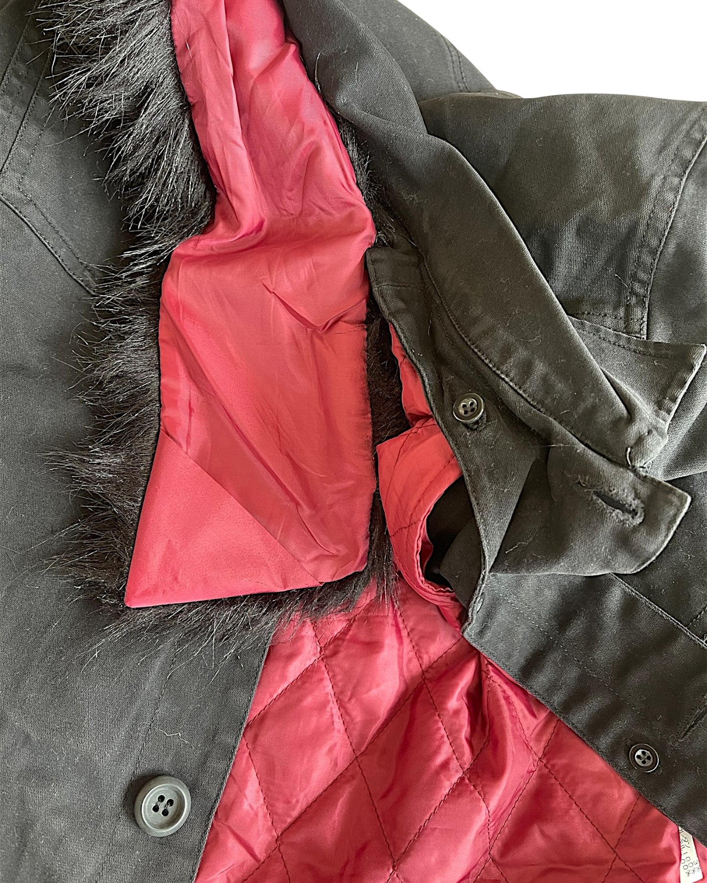Vanana Gold Label Fur Collar Quilited Liner Trucker Jacket
