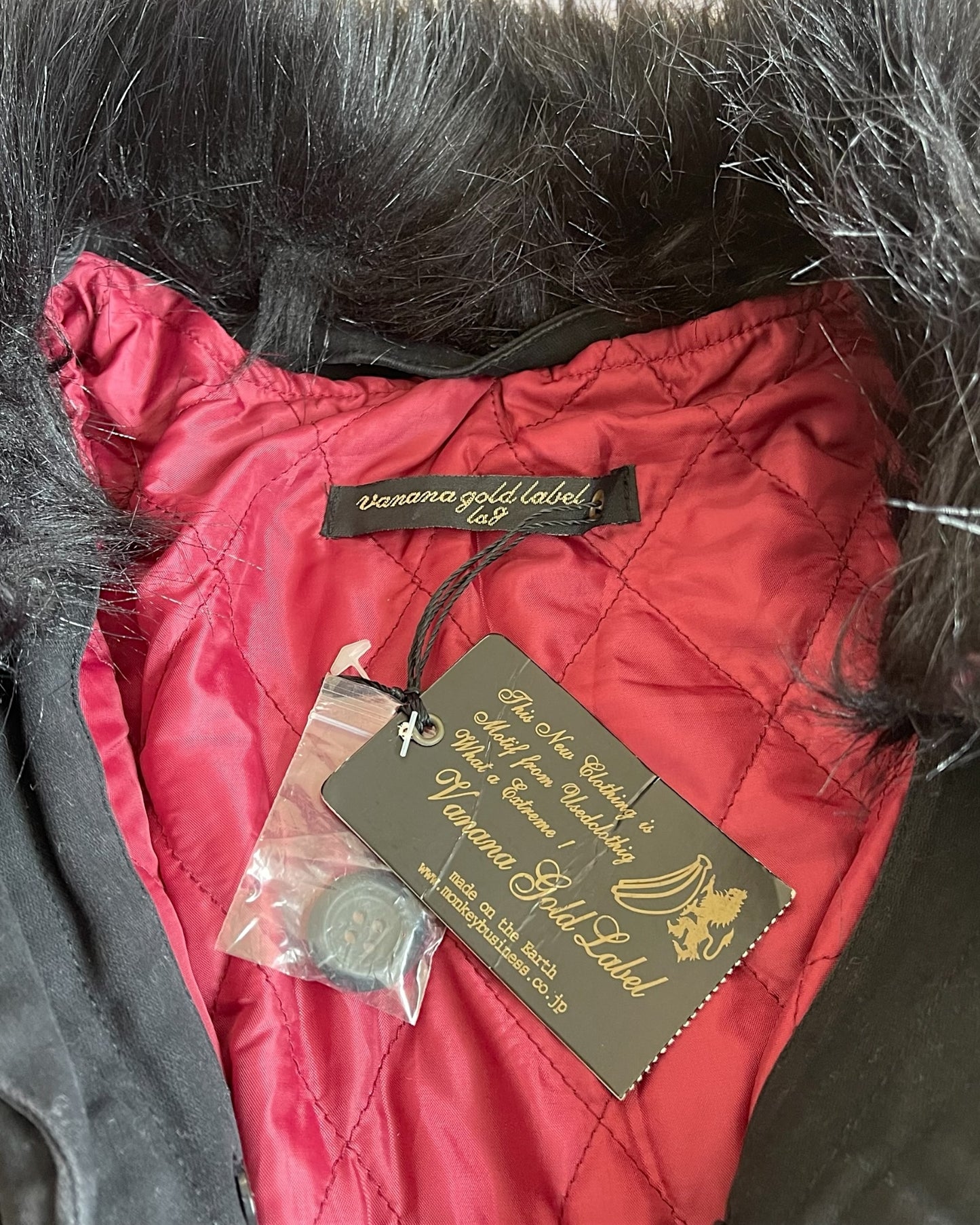 Vanana Gold Label Fur Collar Quilited Liner Trucker Jacket
