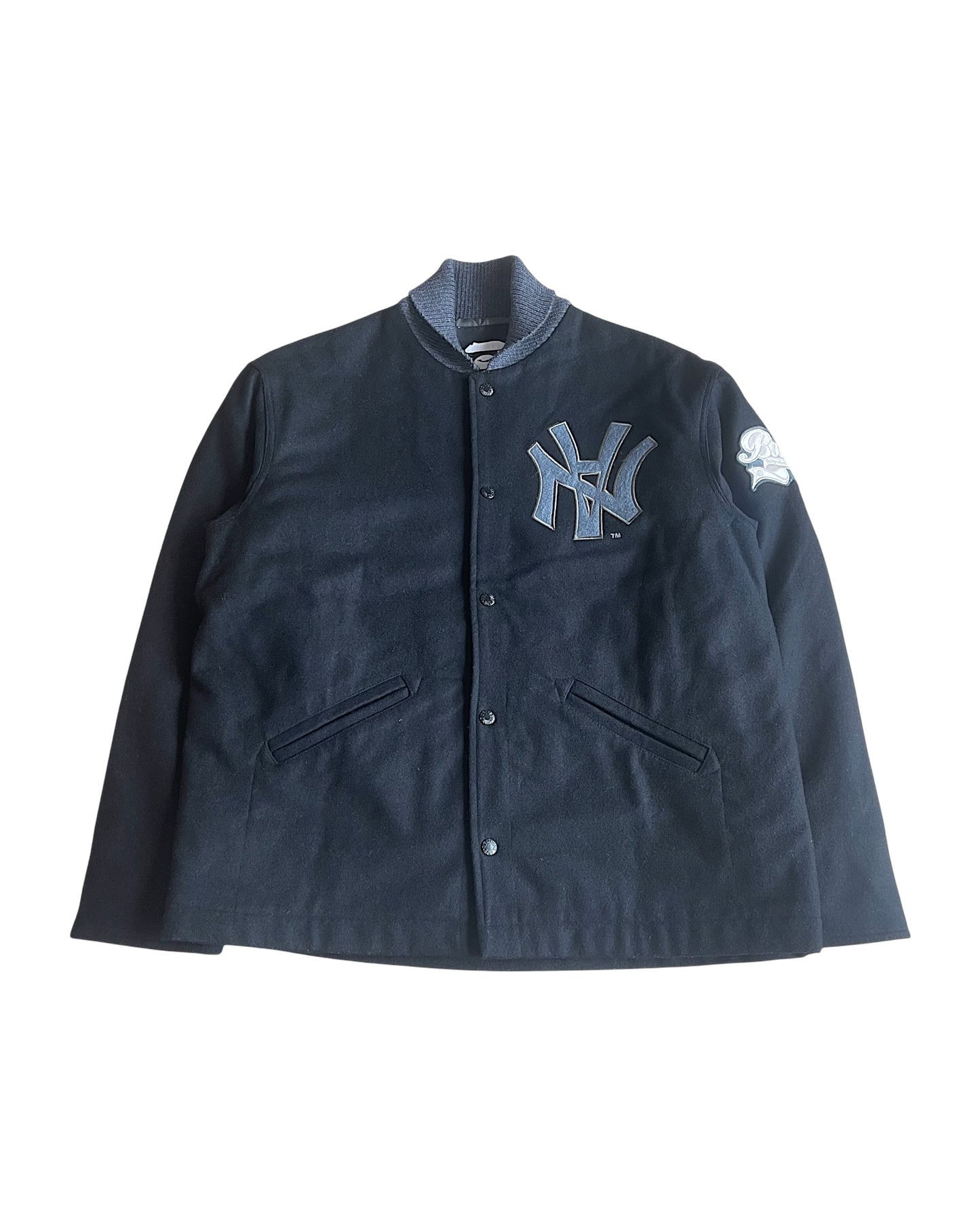 Bape x Neighborhood 2001 Bro. Hood Quilted Wool Jacket