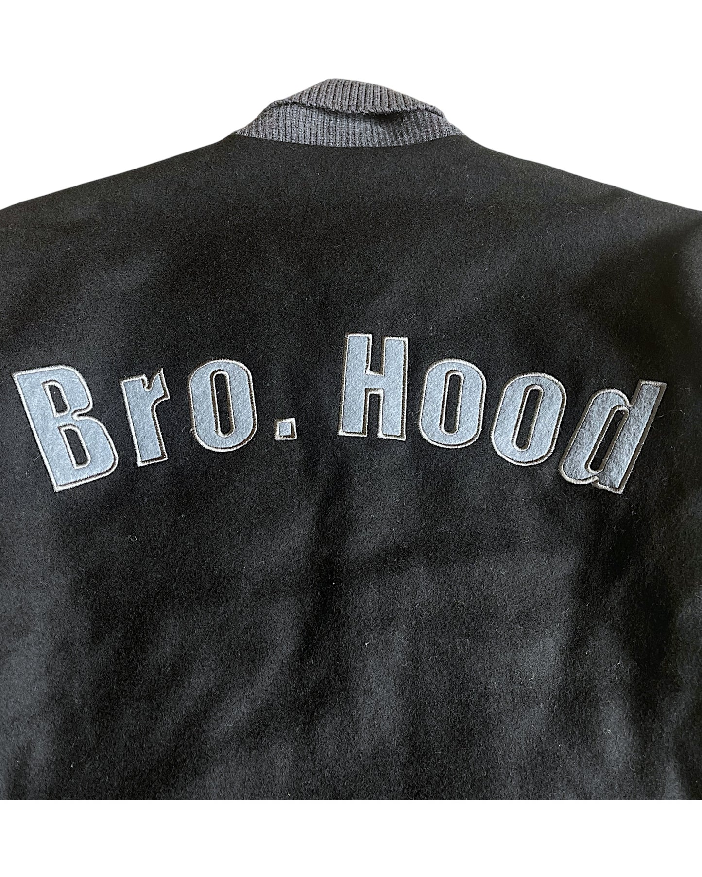 Bape x Neighborhood 2001 Bro. Hood Quilted Wool Jacket
