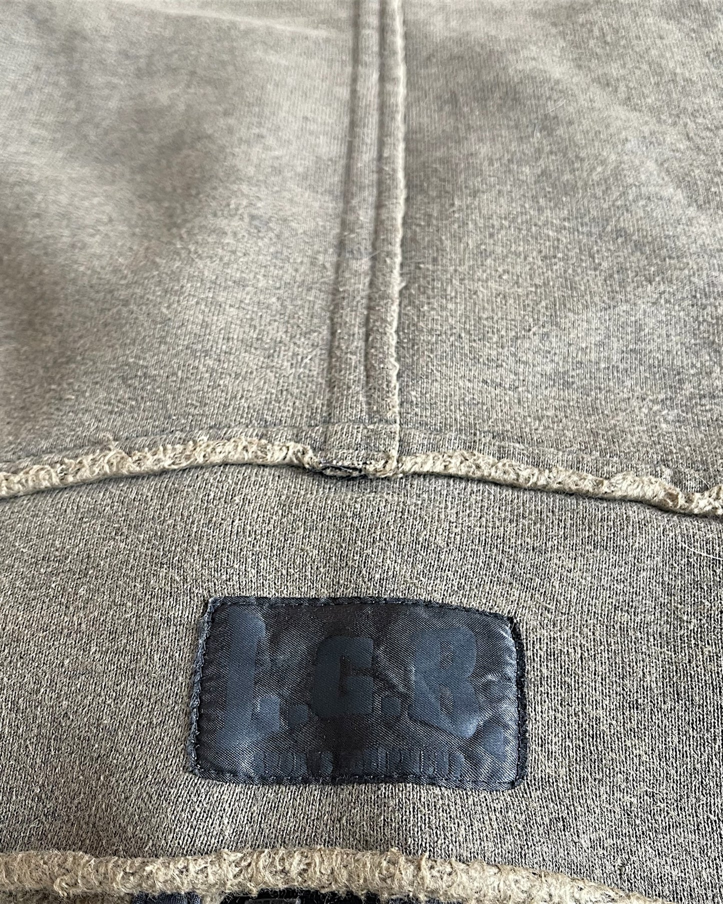 L.G.B. Raccoon Fur Parka Hoodie Sweatshirt