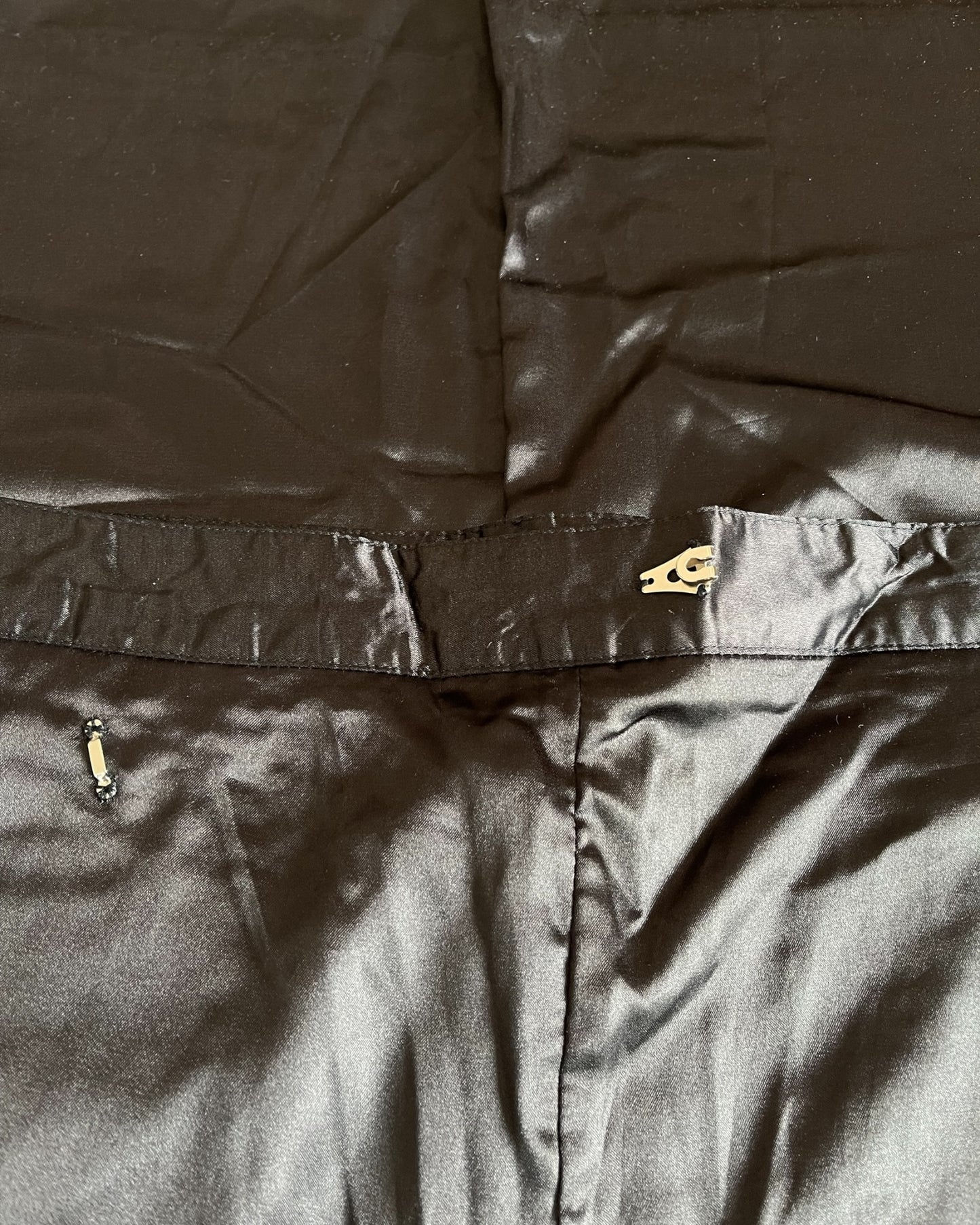 14th Addiction Wrap Hook Closure Wide Leg Slack Pants