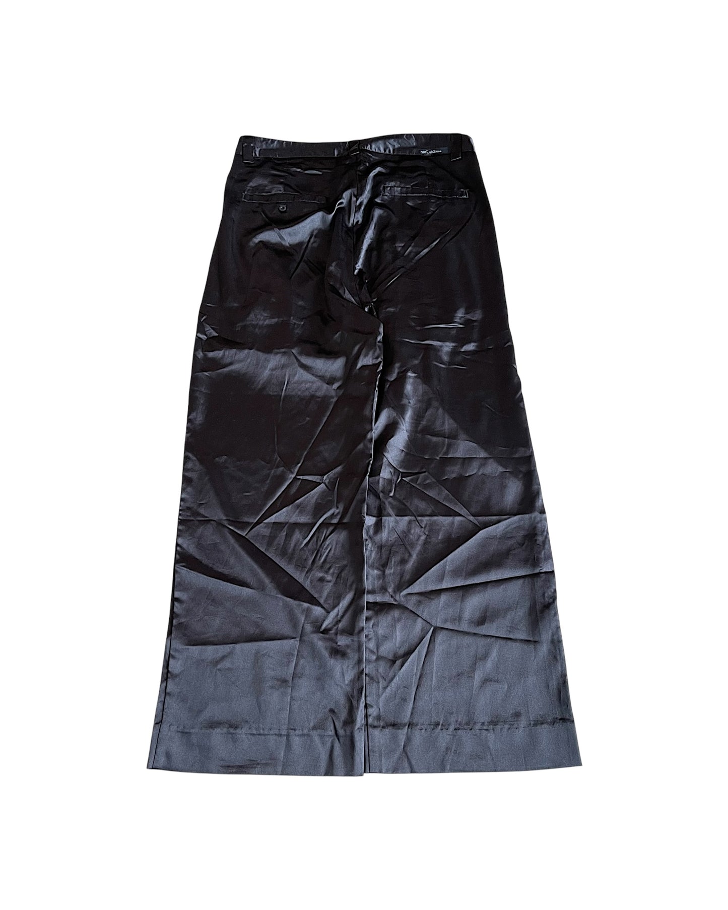 14th Addiction Wrap Hook Closure Wide Leg Slack Pants
