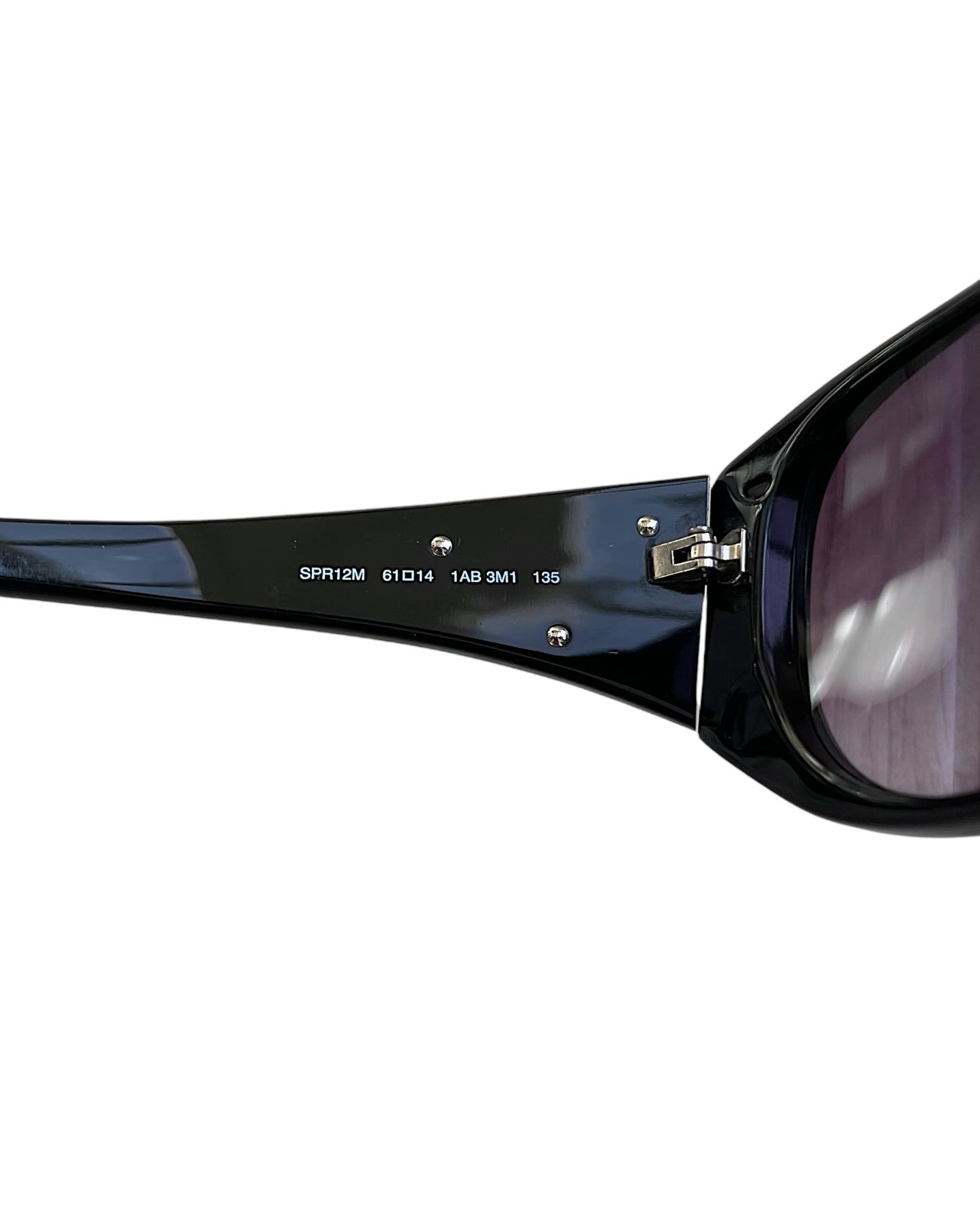 Prada Milano Logo Round Cat Eye Sunglasses