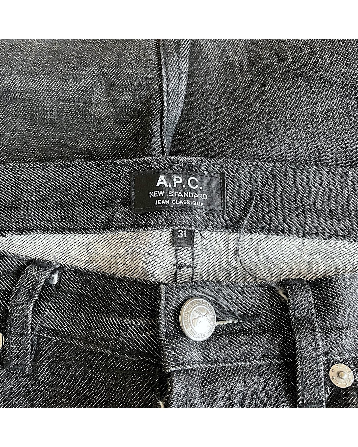 A.P.C. New Standard Jean Classique Straight Denim