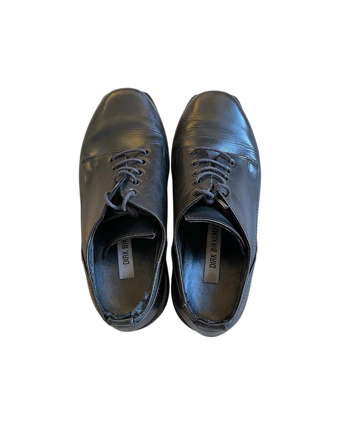 Dirk Bikkembergs SS97 "Easy Rider" Leather Derby Boots