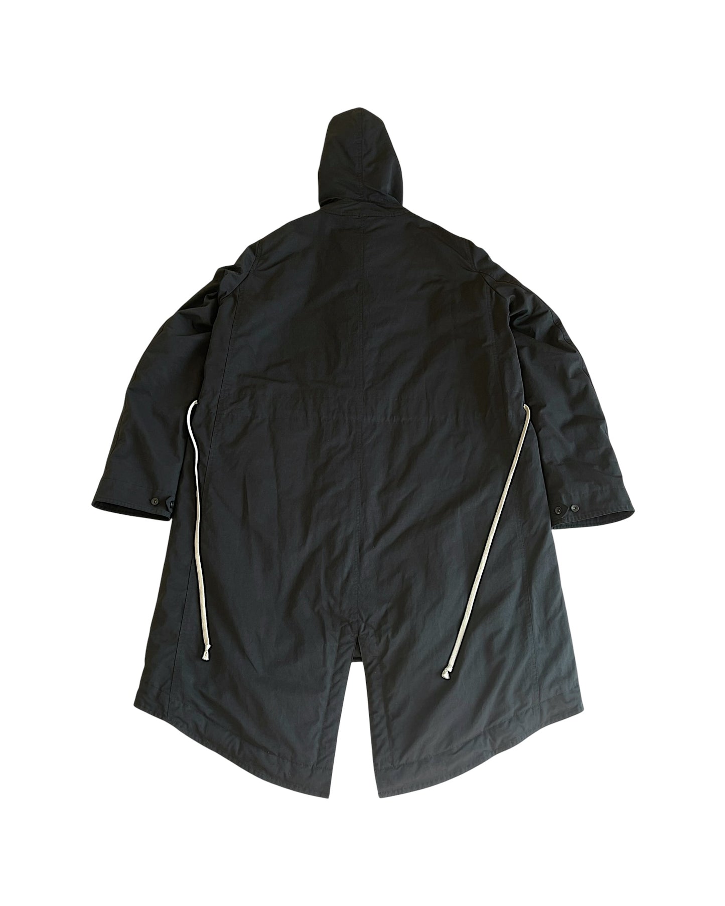 Rick Owens Drkshdw Graphic Padded Fishtail Parka Jacket