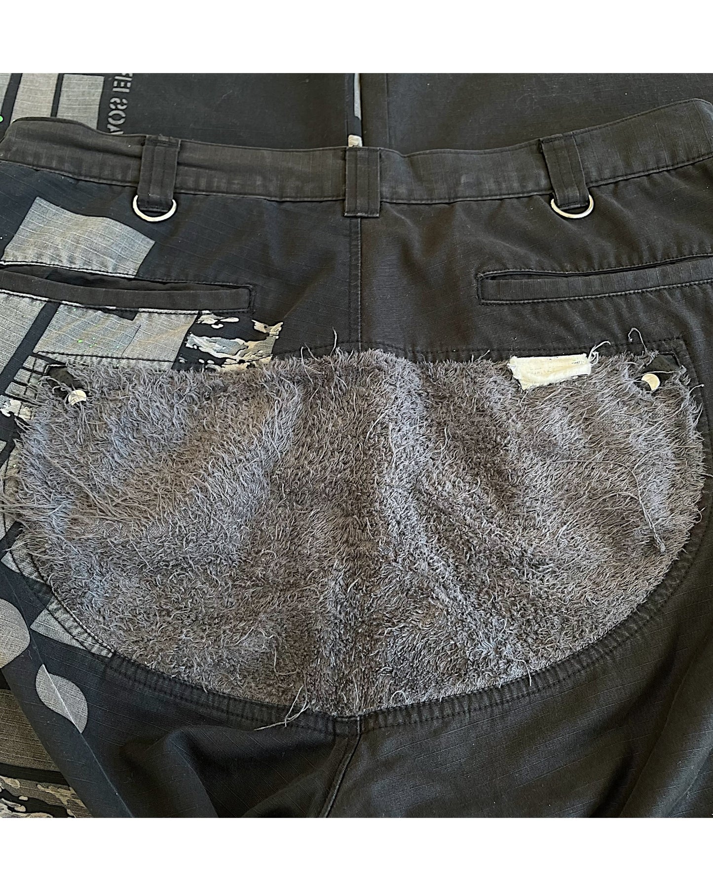 Undercover SS01 Chaotic Discord Cargo Straight Pants