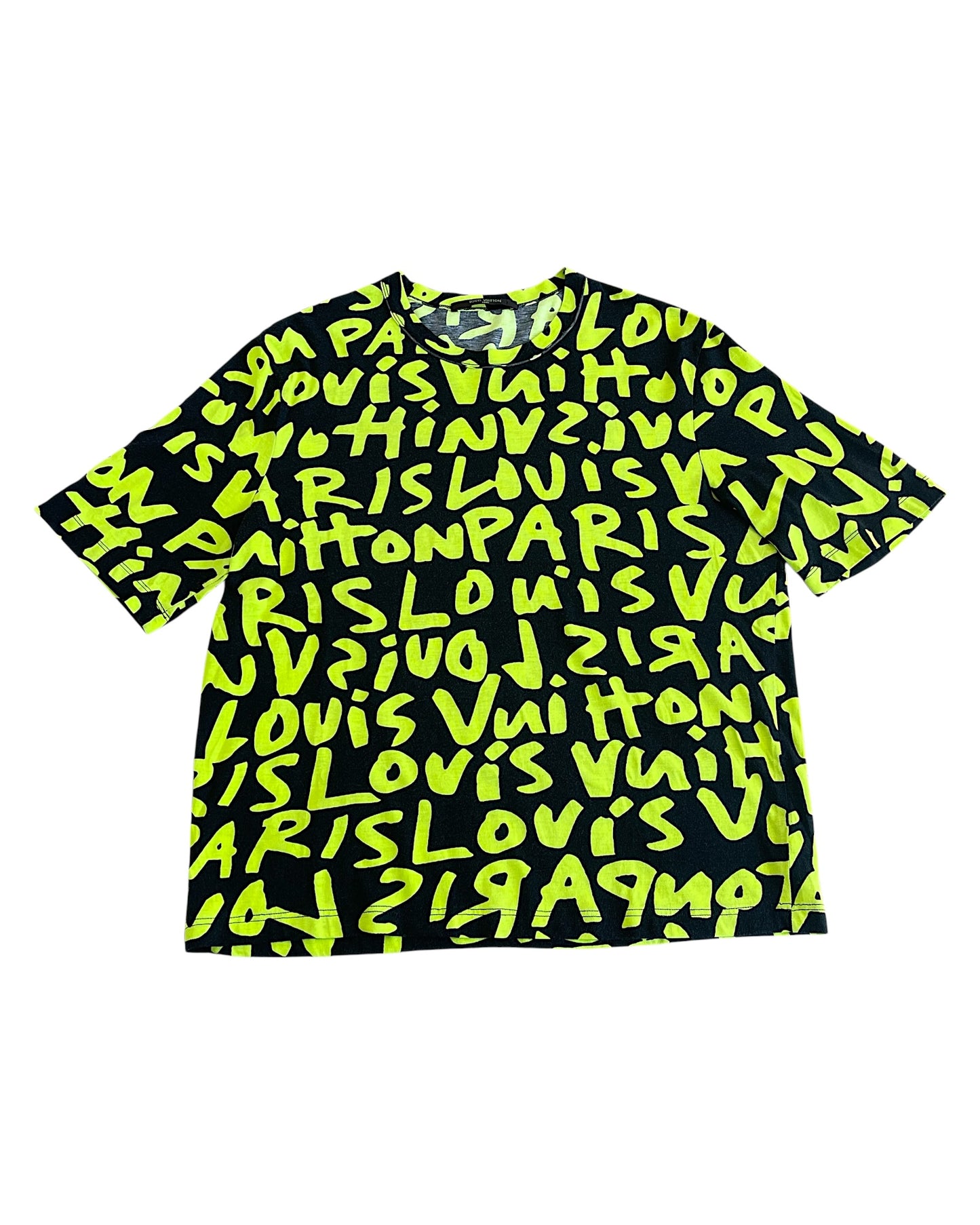 Louis Vuitton x Stephen Sprouse SS09 Graffiti Logo T-Shirt