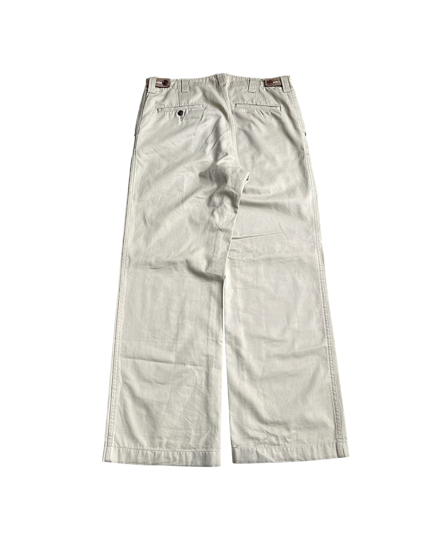 Junya Watanabe SS14 Khaki Baggy Wide Leg Pants