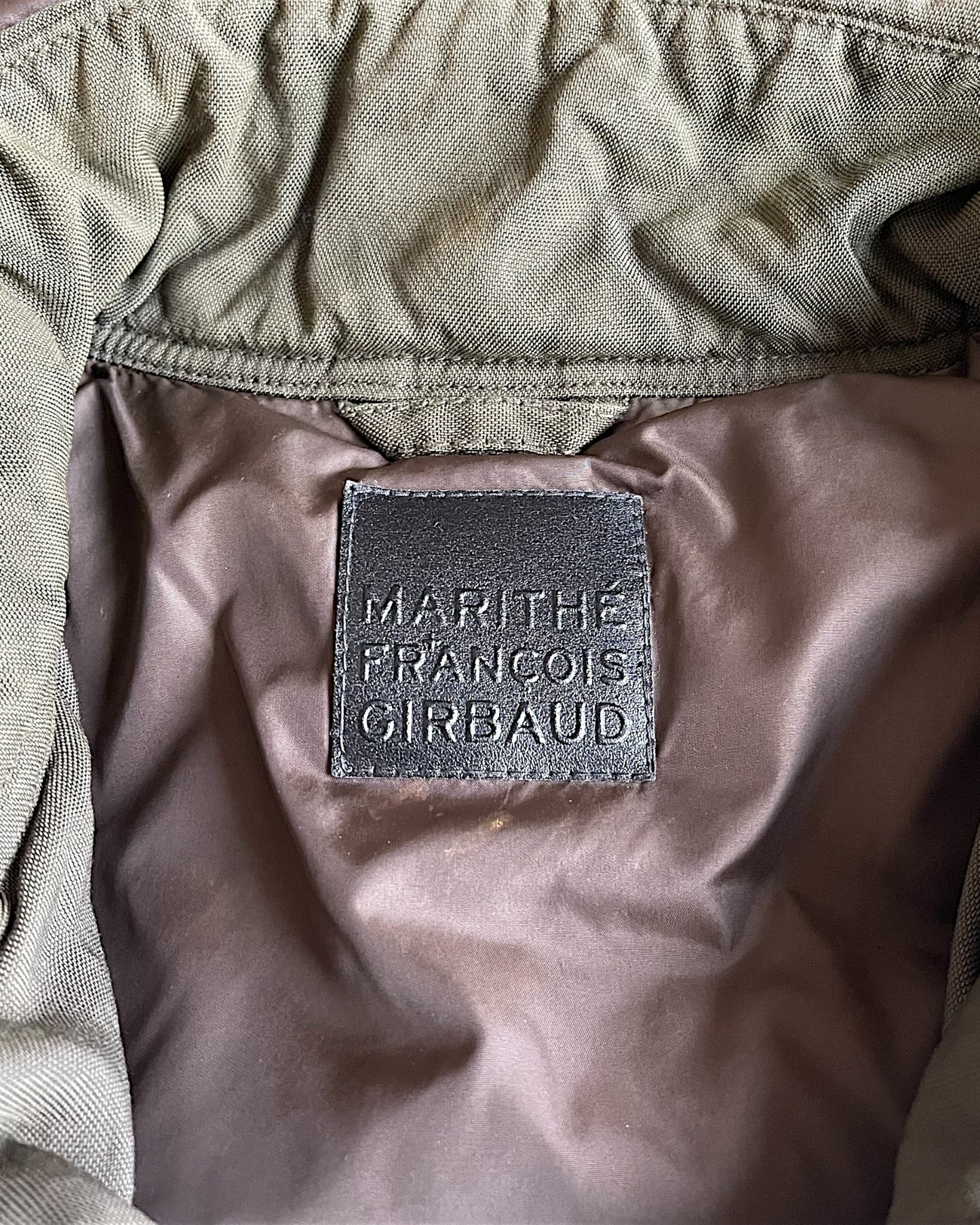 Marithé + François Girbaud Hybrid Denim/Cotton Padded Jacket