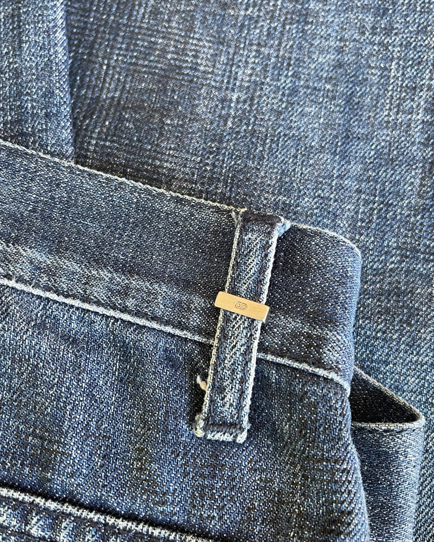 Dior Homme Blue Wash Straight Denim Jeans