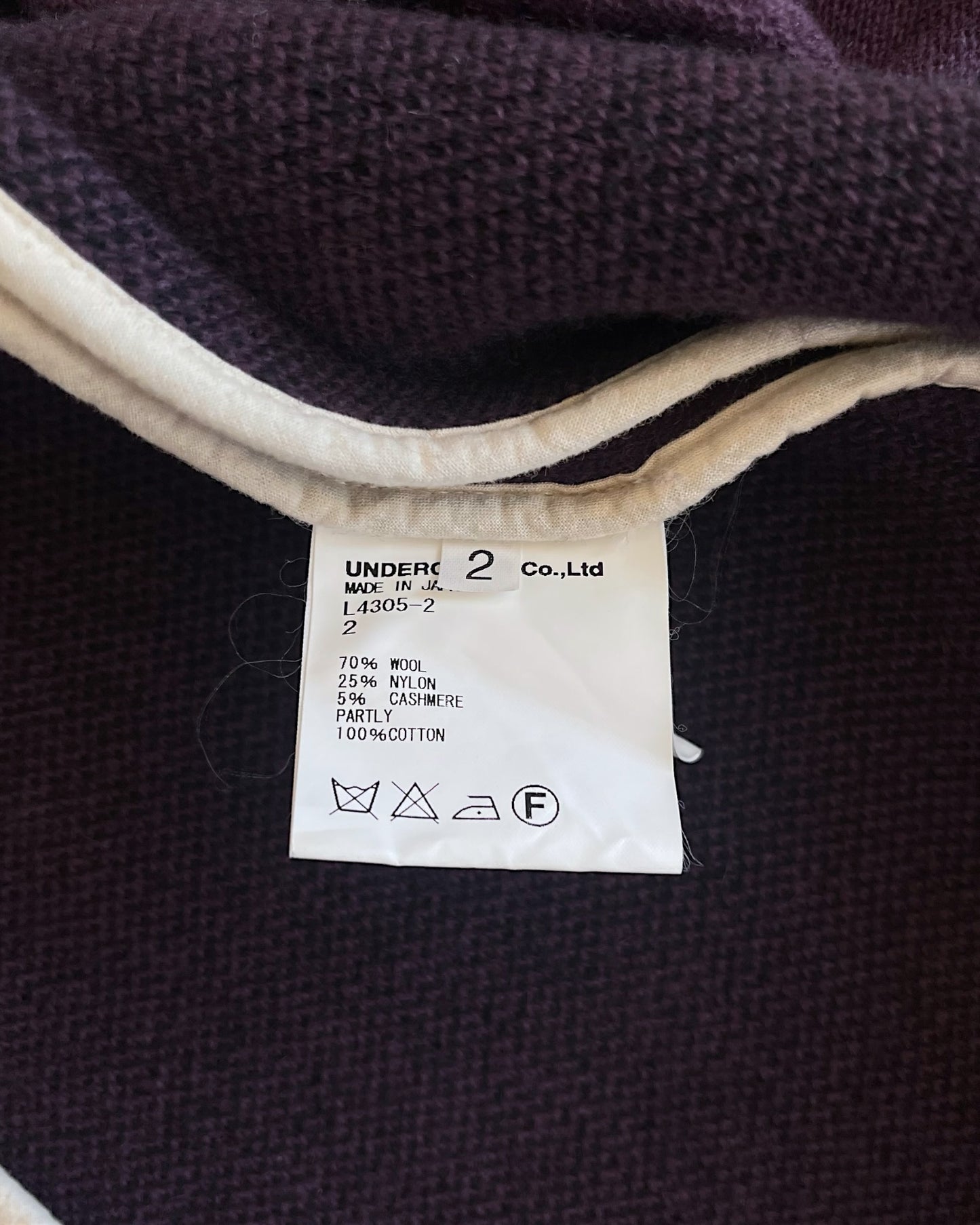 Undercover AW2013 “Anatomicouture” Ribcage Wool Coat