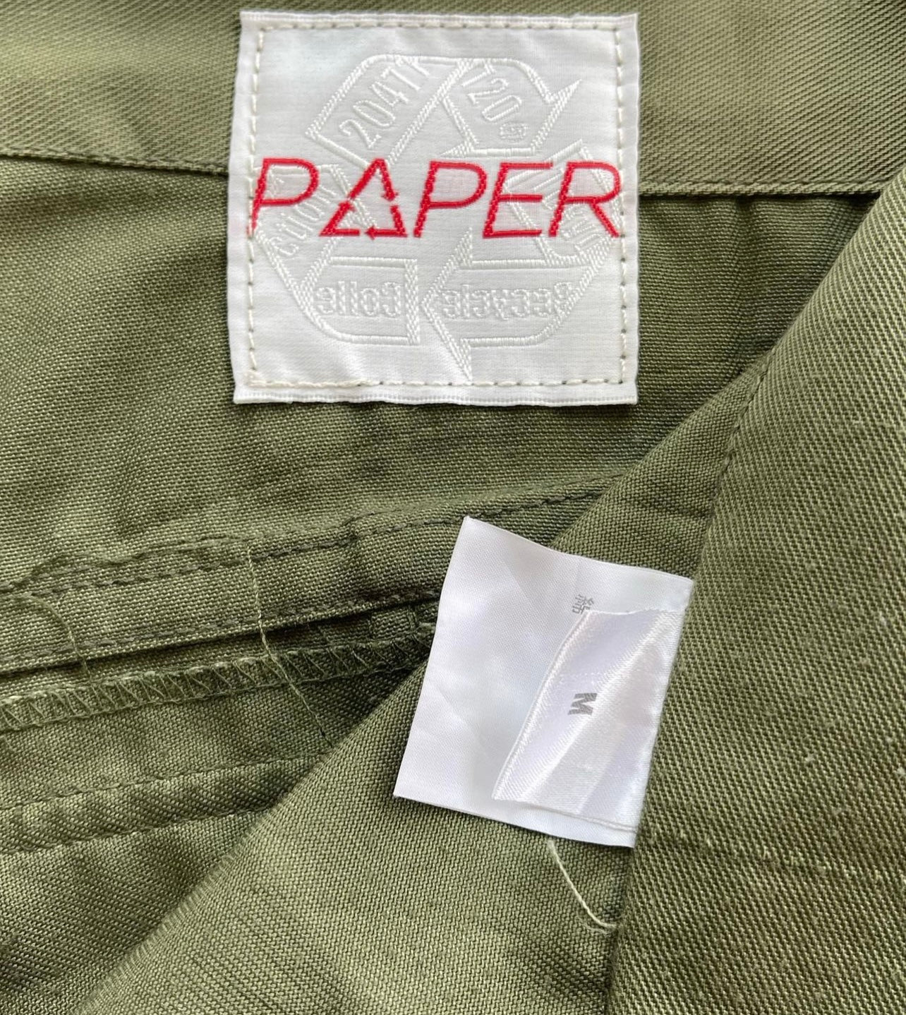 20471120 SS01 PAPER Tokyo Recycle Collection Reconstructed Pants
