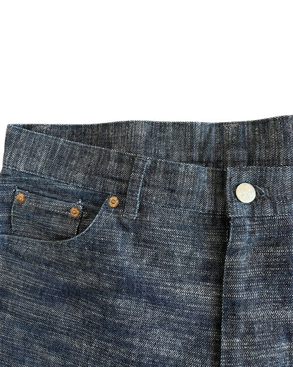 Devilock 00s Slub Mix Yarn Stack Denim Jeans