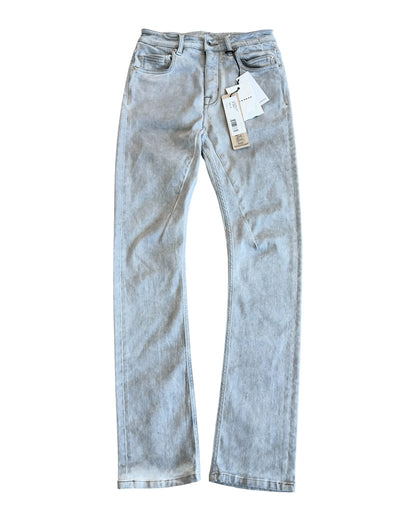 Rick Owens Drkshdw SS22 "Fogachine" Pearl Detroit Cut Denim Jeans