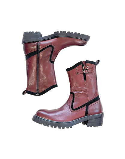 5351 Pour Les Hommes Leather Engineer Boots