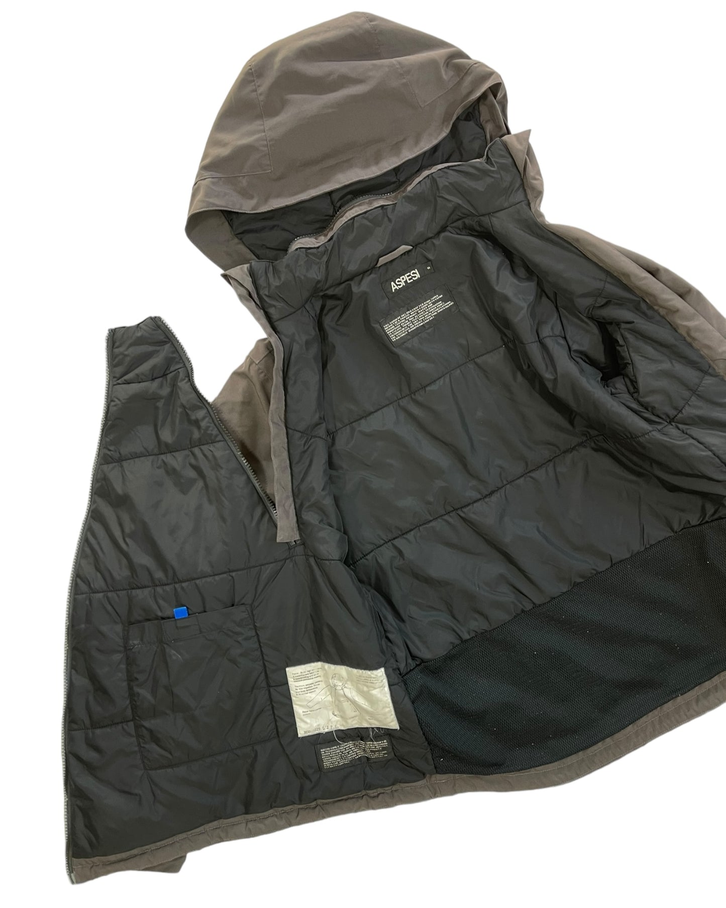 2000s Aspesi Waterproof Thermore Insulated Mountain Anorak