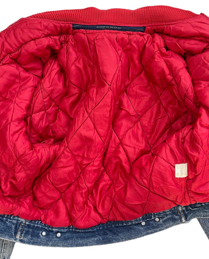 1980/90s Marithe + Francois Girbaud Quilted Two Layer Denim Jacket