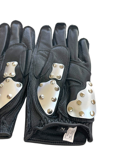 Kadoya Hammer Studded Spike Armor Leather Gloves