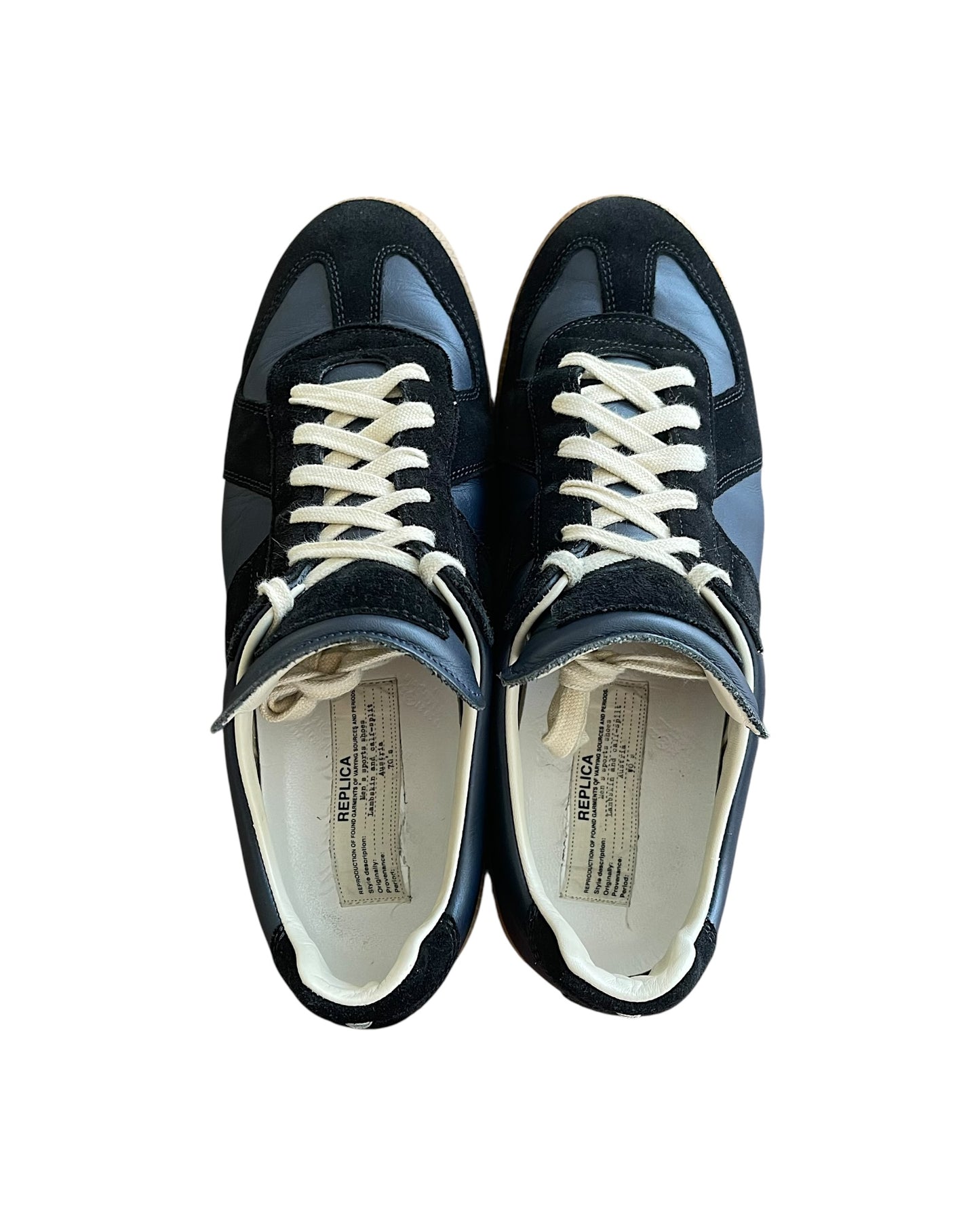 Maison Margiela Replica GAT German Army Trainer Leather Low Sneakers