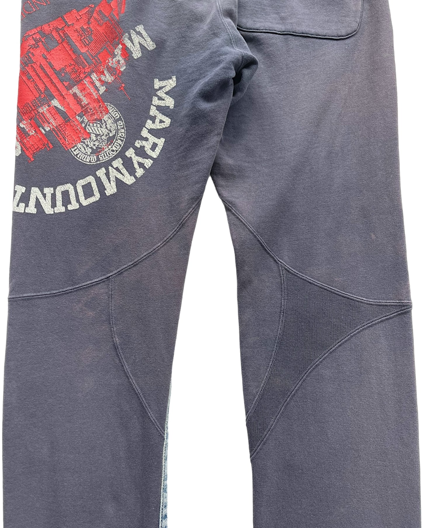 SS2011 Undercover "Underman" Hybrid Sweatpants Denim