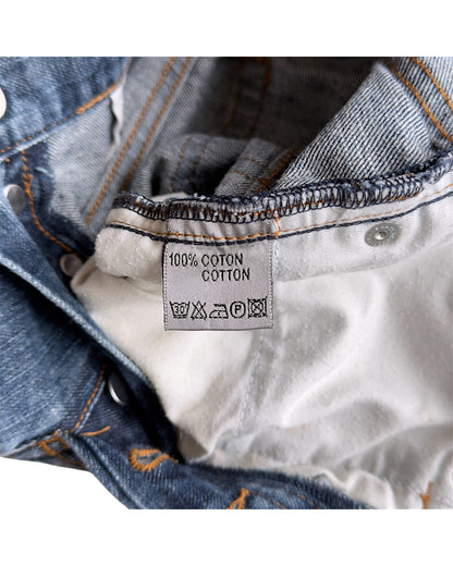 Dior Homme SS06 Indigo Blue Washed Slim Denim Jeans