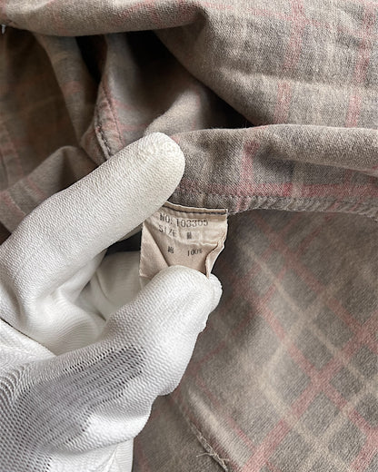 Yasuyuki Ishii ‘Rocaille’ Embroidery Western Plaid Flannel