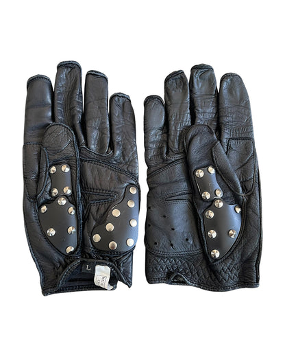 Kadoya Hammer Studded Spike Armor Leather Gloves