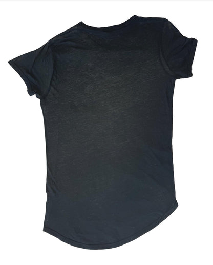 Ann Demeulemeester Sheer Layer Cut & Sew tee