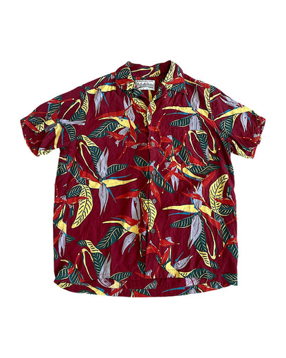 Wacko Maria The Guilty Parties Floral Rayon Button Shirt