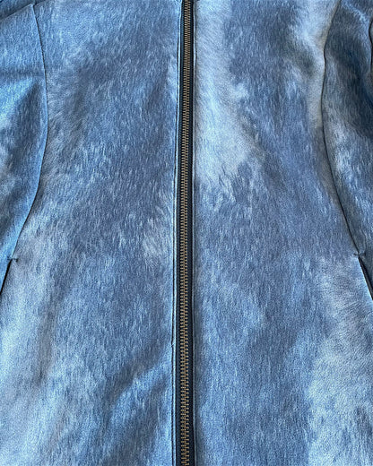 Tornado Mart Fur Print Technical Hooded Jacket