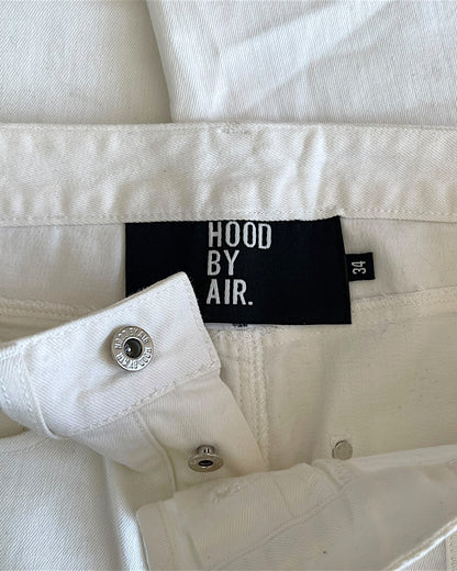 Hood By Air X-Ray Armor Legs Denim