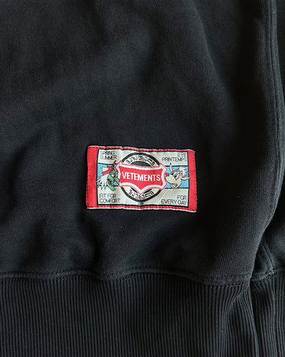 Vetements SS19 Cartoon Augmented Reality Bullseye Hoodie