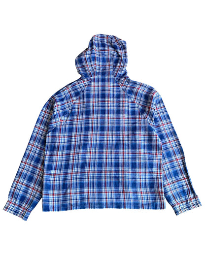 Visvim Plaid Linen Anorak Hooded Pullover