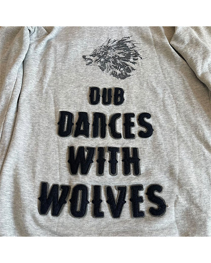 L.G.B. Dub Dances With Wolves Patch Hoodie Sweatshirt