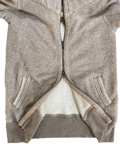 GOA Natural Vintage Bono Packable Wire Hood Zip Sweatshirt