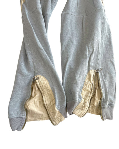 SS2006 Dolce & Gabbana Double Waist Hybrid Sweatpants